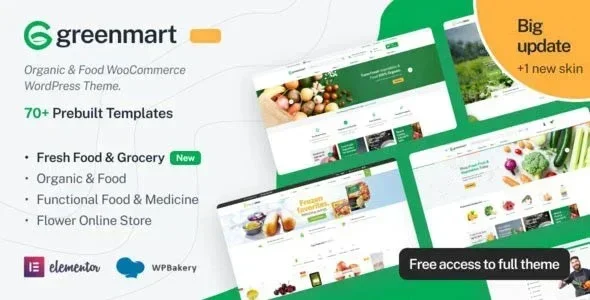 GreenMart nulled Themes 4.2.13