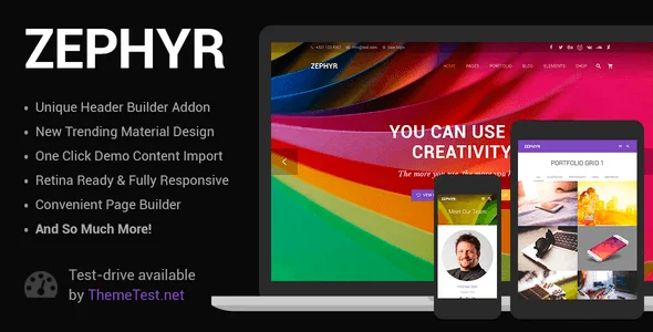 Zephyr nulled theme 8.42